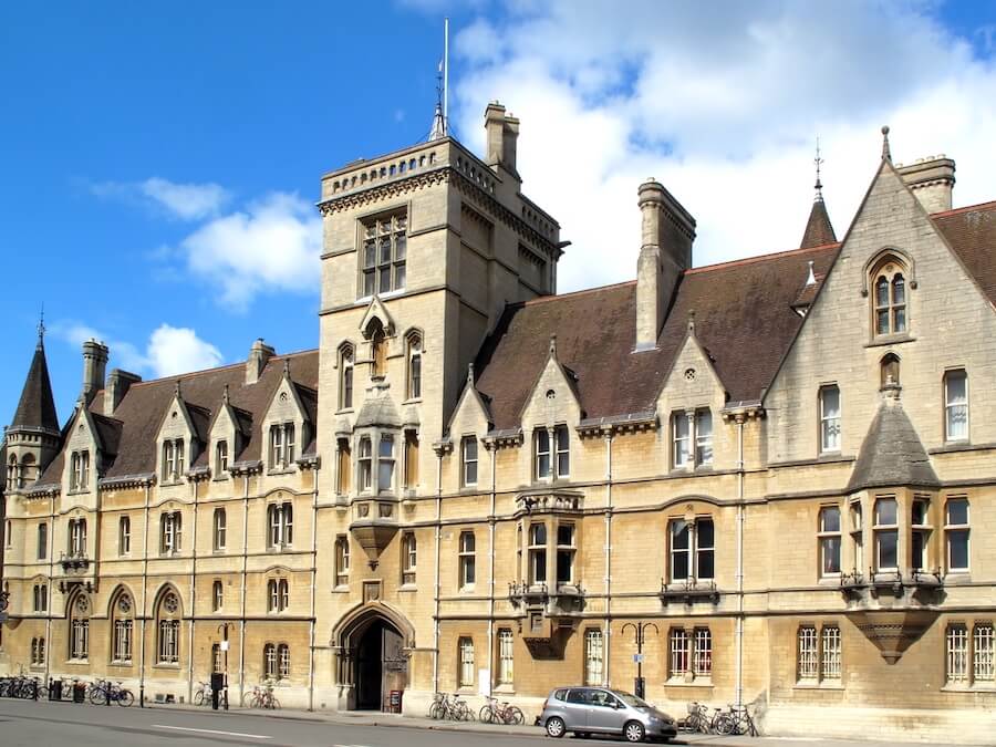 Fachada de Lincoln College Oxford